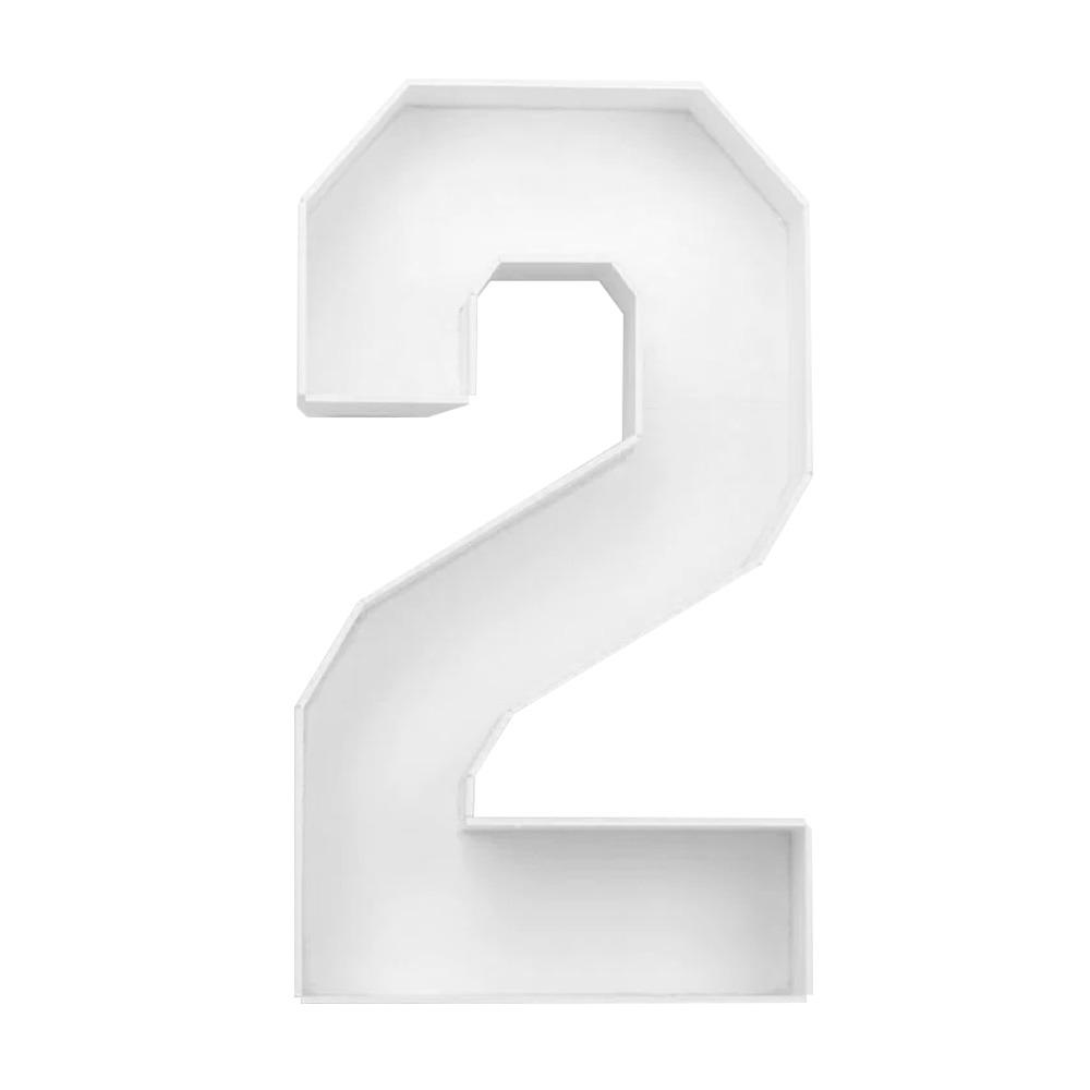 Numbers 0-9 3D Balloon Frame Three-dimensional Digital Marquee Balloon Frame  Graduation Party