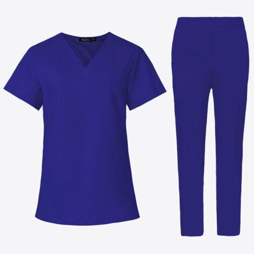 Unisex Medical Uniforms Doctor Men Nursing Clothes Beauty Costume Nurse Scrubs Sets Dentist Workwear Clinical Tops Pants