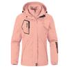 Outdoor 3in1 Mountain Climbing Cold Weather Hiking Trekking Hooded Pink [Gopune] Coat, Women's, Outwear, Jacket, Jacket, Wear, 2-Piece Set, Wear,