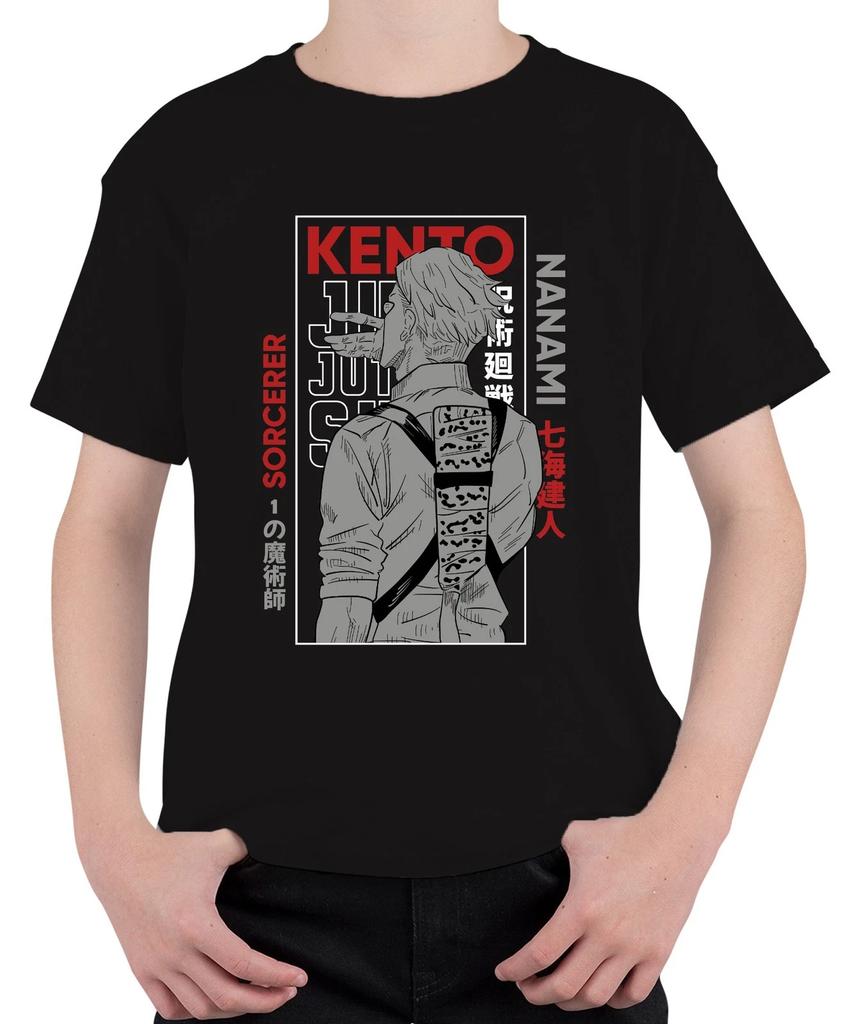 Jujutsu Kaisen Kento Nanami Sorcerer Anime Ästhetik Geschenk Retro Unisex Kinder
