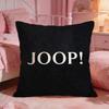 JJoopS Brand Classic Logo Cushion Cover Premium Comfort Reversible Pillow Cove Two In One Design For Any Room  Car Interior