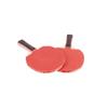 2PCS Table Tennis Paddles and ABS Balls Portable Basswood Handshake Table Tennis Rackets Accessories Set for