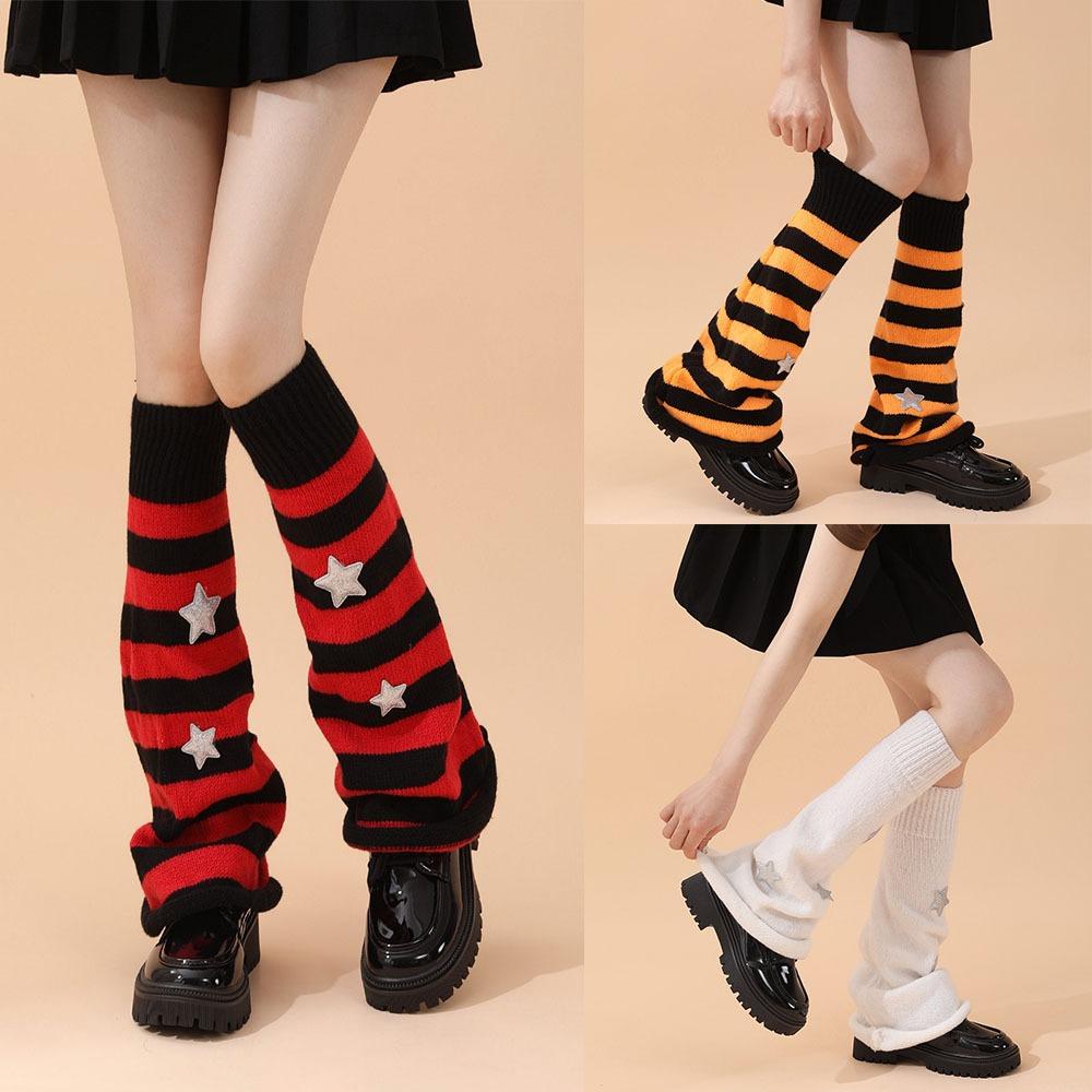 Latin Ballet Boot Stockings Boot Cuffs Leggings Y2K Leg Warmers Japanese Boot Socks Girls Women's