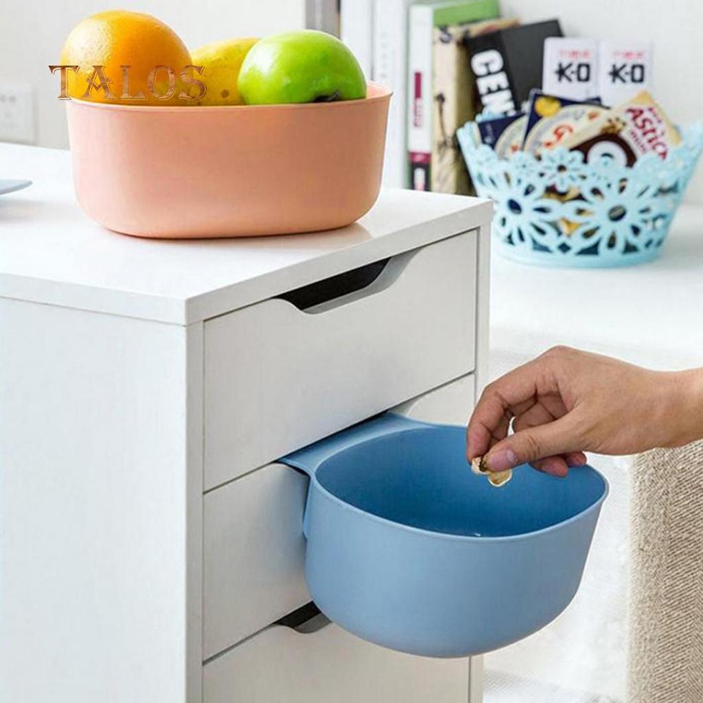 Kitchen Cabinet Hanging Garbage Waste Bin Can Trash Barrel Storage Container Kitchen Tools