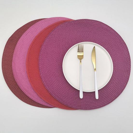 Коврик для столовых приборов в скандинавском стиле, декоративный круглый коврик для стола, коврик для чая, держатель для салфетки, коврик для столовых приборов, предметы домашнего обихода