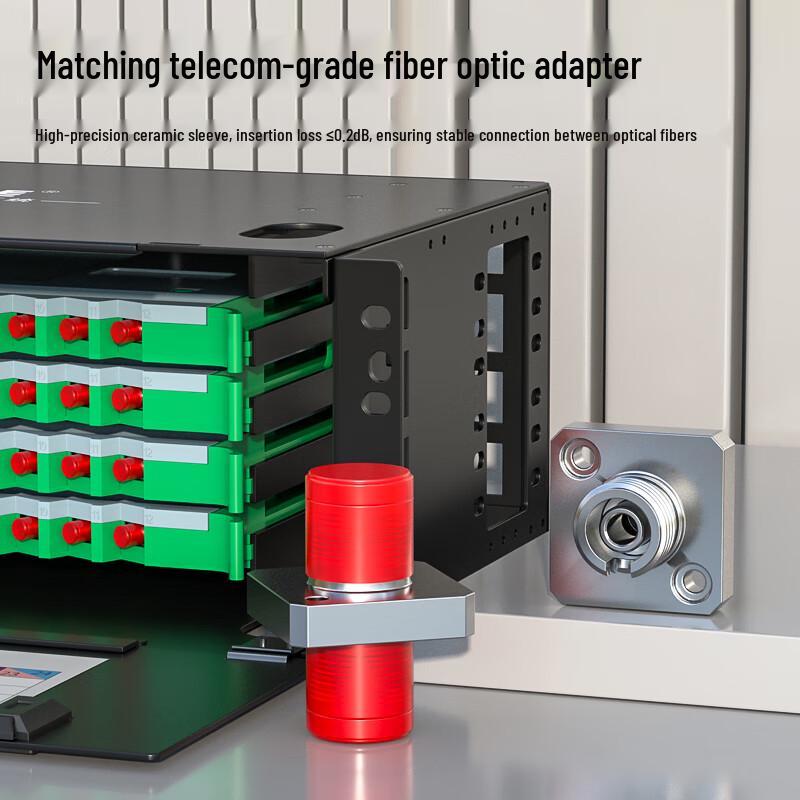 HAILE 19-inch Rack Mount Single Mode ODF Fiber Optic Distribution Frame