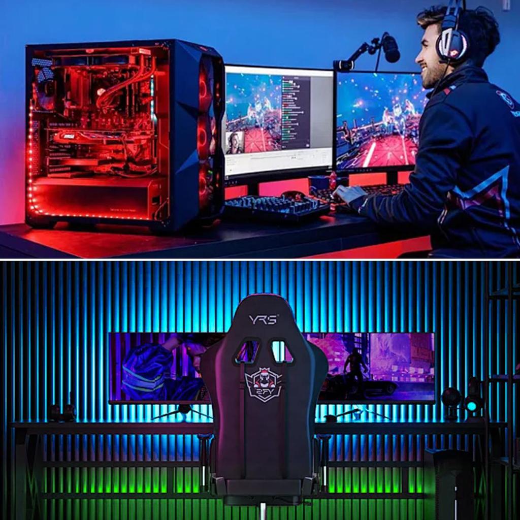 USB 5V светодиодная лента Bluetooth пульт дистанционного управления 2835 RGB светодиодная лента для подсветки экрана телевизора декор игровой комнаты