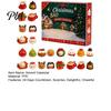 Sensory Squeeze Toys Christmas Advent Calendar 2026, 24 Days Dumpling Fidget Countdown Soft Silicone Calendar, Stress Relief for Adults, Office