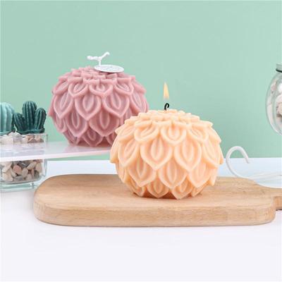 3D Lotus Petal силиконовая форма для свечи, ручная работа, растение, цветочное ремесло, гипс, смола, материал для производства мыла, форма для свечей своими руками