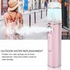 Nano Face Mist Sprayer USB Rechargeable Moisturizing Hydrating Face Humidifier Pink