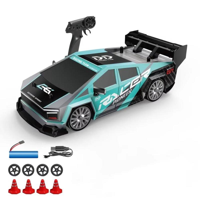 Новая гоночная машина AE86 RC Drift Racing 1/24 4WD 30 км/ч с высокой скоростью и подсветкой 2.4G радиоуправляемая модель автомобиля для гонок, игрушек для мальчиков в подарок