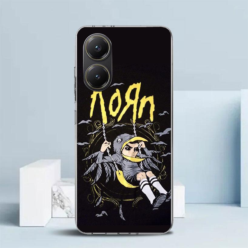 Мягкий чехол K-Korn Rock Band для телефонов Xiaomi Poco F7 Ultra X7 X6 X5 Pro M7, чехол-накладка Redmi 15 15C 13 13C 12 12C 10 10C с принтом Po