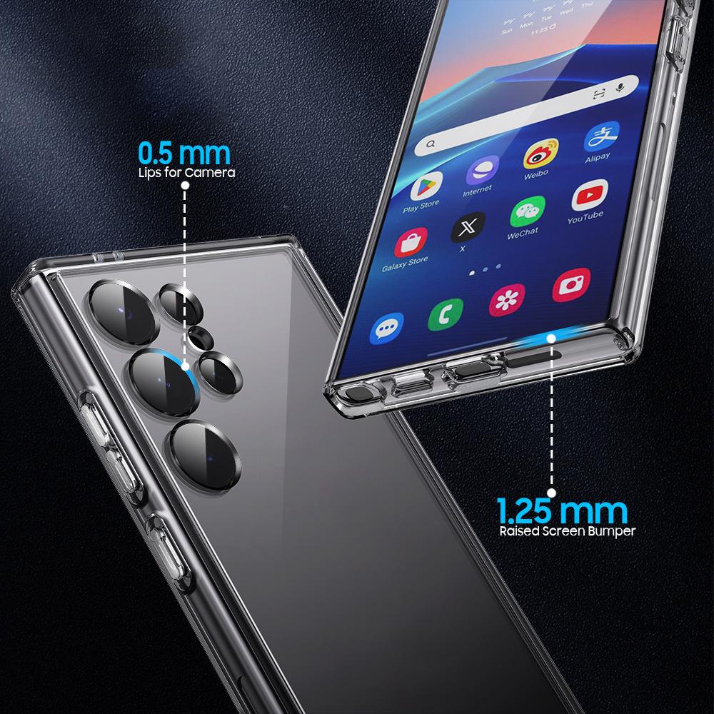 Простой Прозрачный Нежный Мягкий ТПУ Чехол Для Телефона Для Samsung Galaxy S26 Ultra S26 Plus S26 Нескользящий Тонкий Чехол-Оболочка