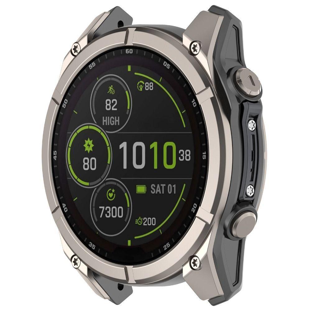 Металлическая противоударная полоса для умных часов Garmin Fenix 8/Tactix 8/Quatix 8/Fenix 8Pro