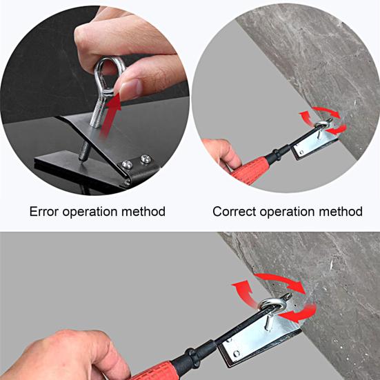 Регулятор высоты плитки Профессиональный сверхмощный точный металлический ручной настенный подъемник для керамической плитки Устройство для выравнивания Инструменты для каменщика