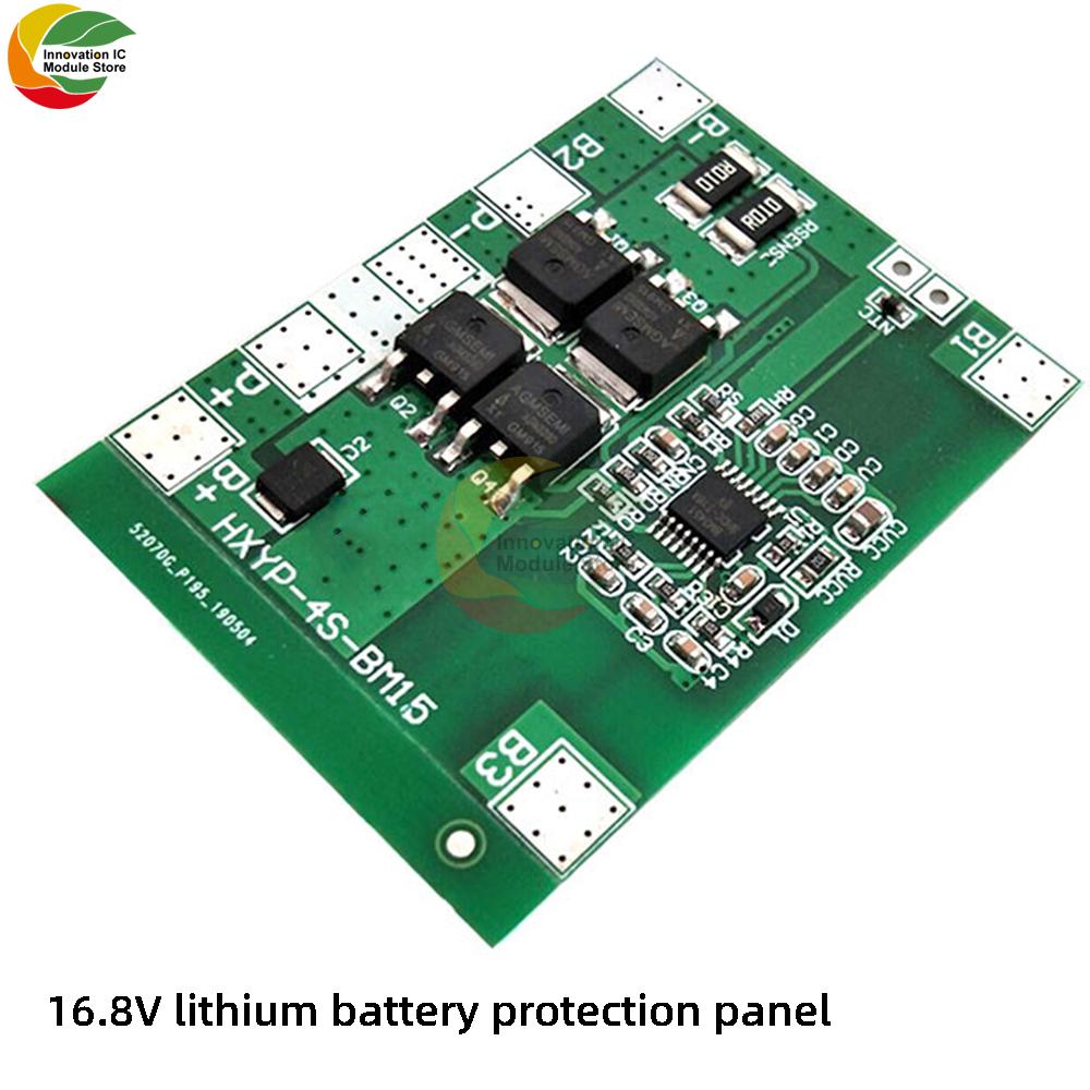 4S 14A 12.8V 18650 Плата защиты литий-железо-фосфатного аккумулятора LiFePO4 4S BMS Схема балансировки заряда PCM 3 шт.