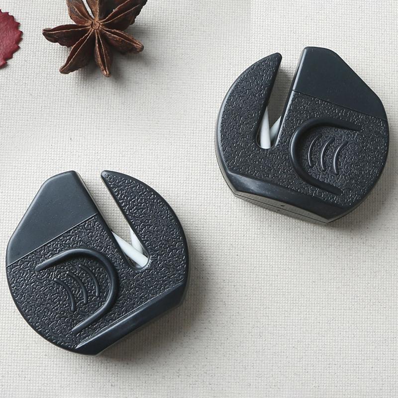 Мини-портативная точилка для ножей, кухонные бытовые ручные точильные камни, удобные быстрые точильные камни, многофункциональные точилки