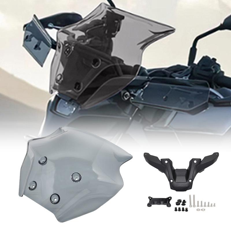 1 Set Motorcycle Windshield ABS Wind Deflector Fit for Yamaha MT-09 2024 / MT-09 SP 2024