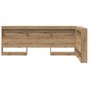 Storage Headboard Artisan Oak 90 cm Wood Based Material