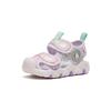 Anta Kids Anti-Kick Shock Absorption Low-Top Walking Shoes Baby Shoes Pink Purple 322320067-2