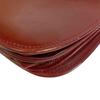 CARTIER flap Must Line leather Shoulder Bag Bordeaux leather Women Used