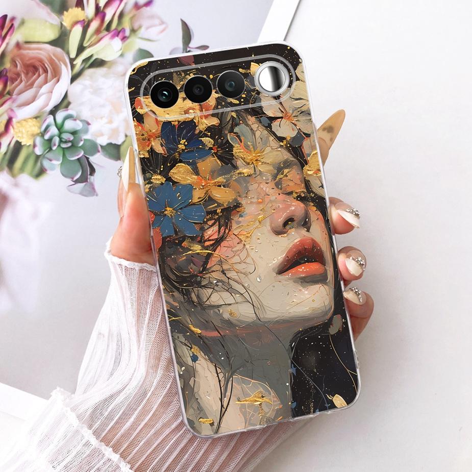 Чехол для Realme 16 5G RMX5171 Милый Кот Модный Расписной Чехол Мягкий Силиконовый Защитный Чехол Для Realme 16 Realme16 5G Чехол для Телефона