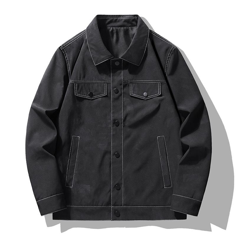 Business Lapel Jacket Men's Spring New Casual Versatile Work Jacket