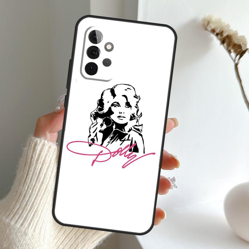 Чехол Dolly Parton для Samsung Galaxy A34 A54 A14 A15 A35 A55 A16 A26 A36 A56 A52 A12 A32 A13 A33 A53 A17