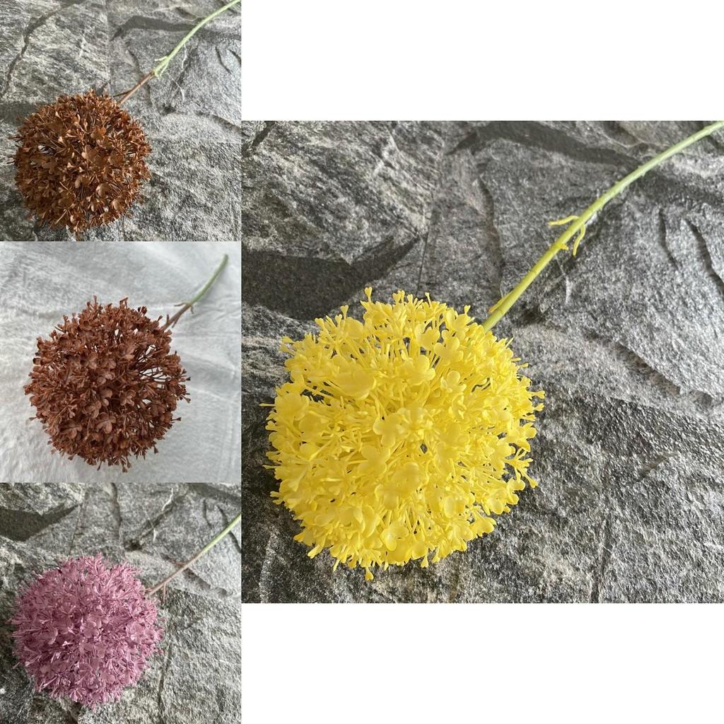 Пластиковый пучок растений Allium Giganteum ярких цветов для домашнего декора и оформления мероприятий