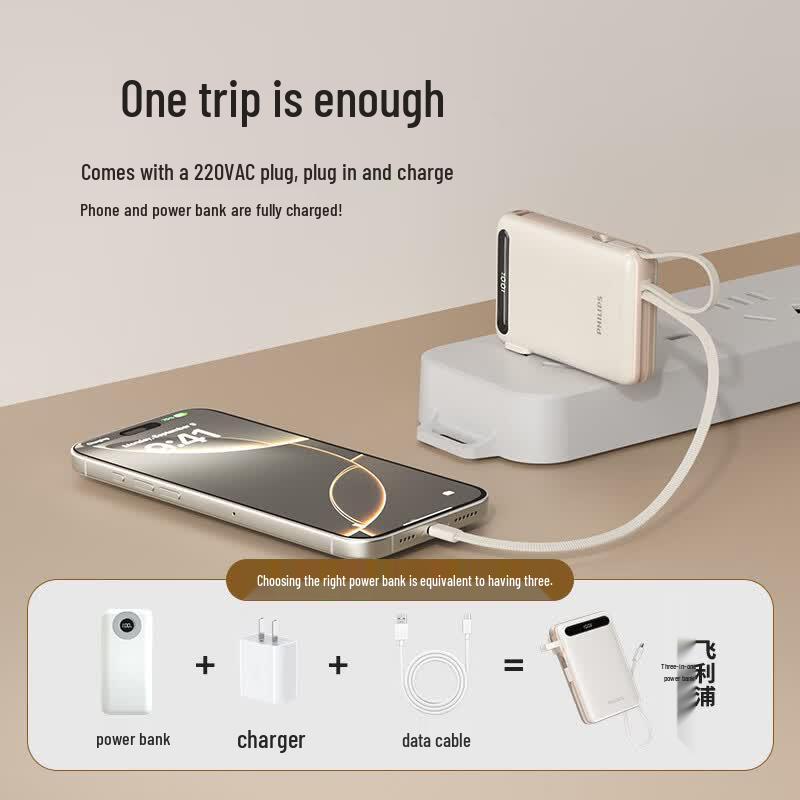 Philips 20000mAh 22.5W Portable Power Bank