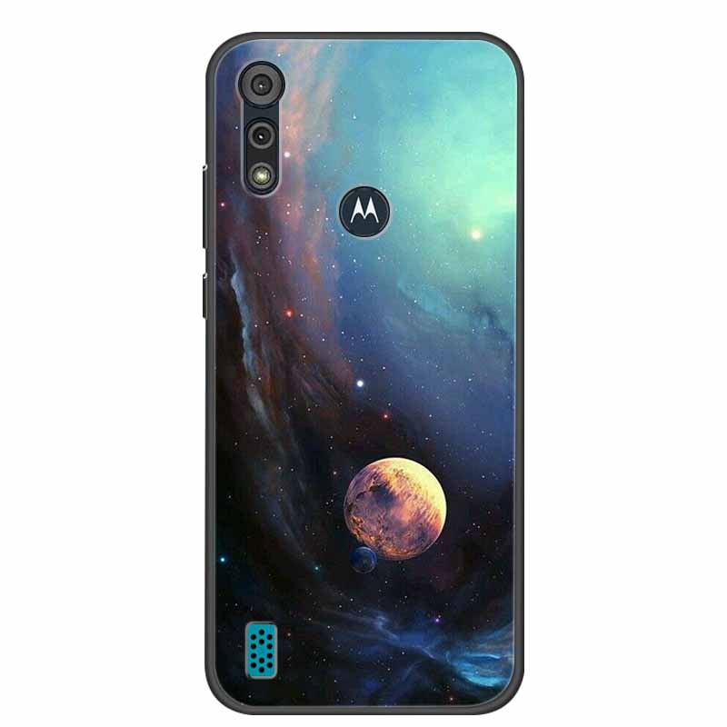 Чехол для телефона Motorola Moto E6i / E6s 2020, противоударный, из мягкого силикона TPU, задняя крышка для Moto E6s 2020 e 6S 6i, чехлы, мраморный принт