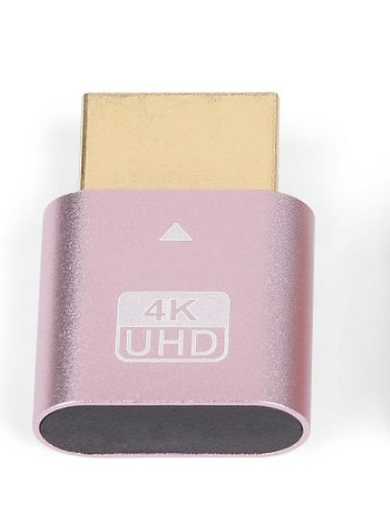 Видеокарта HDMI: Адаптер виртуального дисплея DP, пульт дистанционного управления Multi-Open, поддержка DVI/VGA, игровая студия Fake Load