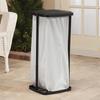 1PC Adjustable Height Camping With Manual Height Adjustment Office Expandable Kitchen Collapsible Trash Can Durable