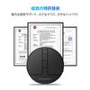 Mini Round Capacitor Mouse with Pressure-Sensitive Scrolling, Ultra-Portable Wireless Mouse, Wired, 2.4G, Dual Bluetooth, with Rubber Sleeve, for