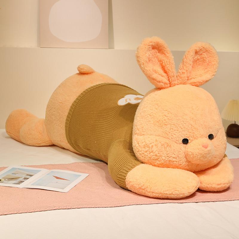 Giant Size Soft Long Pillow Cushion Rabbit Plush Toys Stuffed Colour Bunny Popular Birthday Gifts Girls Kid's Present 90CM