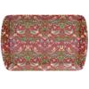 [A3330] - Small Red 'William Morris Collection' Melamine Tray (Strawberry Thief) - 23x15cm