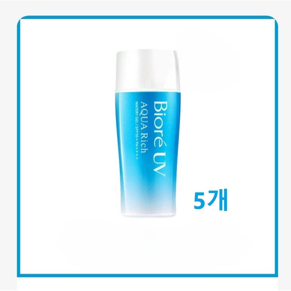Biore Aqua Rich Watery Gel Sunblock 70ml 2, 70ml, 5