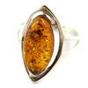 Серебряное кольцо с янтарем 'Inspiration'