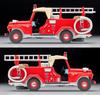 Tomytec Tomica Limited Vintage Scale Nissan Patrol Fire Engine with Complete Model 336556 1/64 LV-31c Figure,