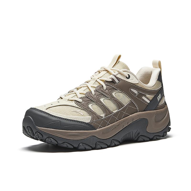 Anta Удобные спортивные амортизирующие дышащие низкие повседневные кроссовки для бега мужские кроссовки светло-серые 912515581-2