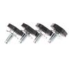 4Pcs For Haier Lg Drum Washing Machine Fixed Feet Case Screw Balance Shock Absorption Non-Slip Pad Feet