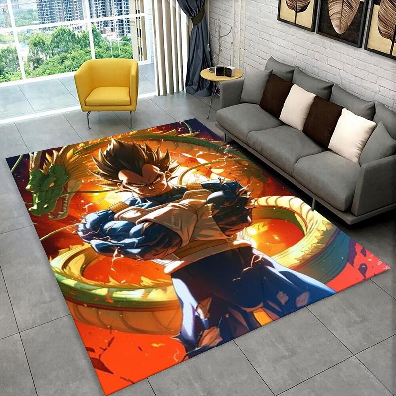 Ретро Аниме D-Dragon Ball Мультяшная Игровая Нескользящая Ковровая Дорожка для Гостиной, Спальни, Игровой Комнаты, Коврик на Пол Домашний Декор Ковер Детский