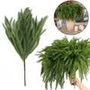 Plastic Simulation Ceder Branches DIY Wreath Christmas Pine Stem  Christmas