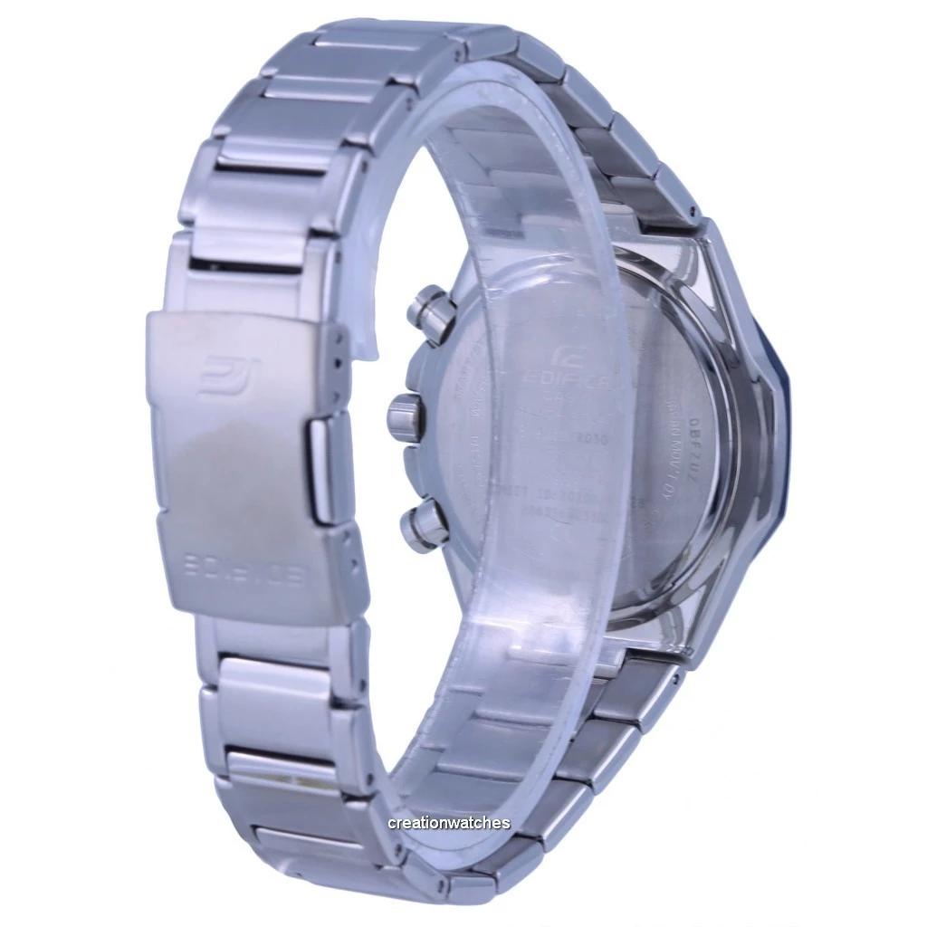 Восстановленные мужские часы Casio Edifice Bluetooth Тахиметр Аналоговые Солнечные EQB-1100XDB-2A 100M