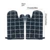 2pcs Cotton Heat-insulating Gloves Kitchen Gadgets Oven Gloves Cooking Microwave Gloves