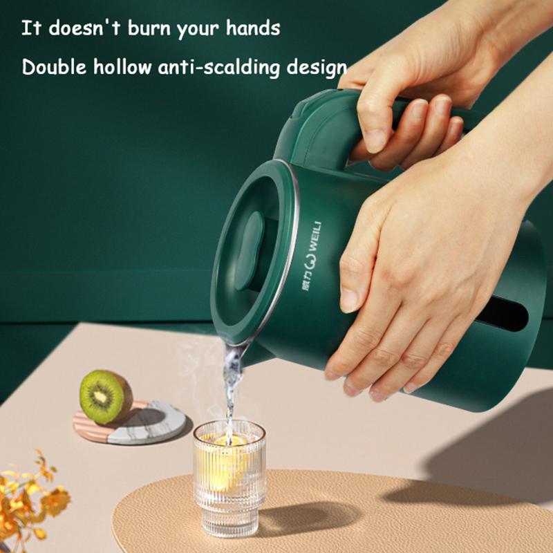 1,0 л мини-электрический чайник небольшой емкости, чайник из нержавеющей стали 304, чайник для общежития, портативный дорожный чайник для кипячения воды, 220 В