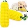 Yellow Dog Chew Toys Rubber Dental Chew Pet Toys New Corn Squeaky Dog Toys