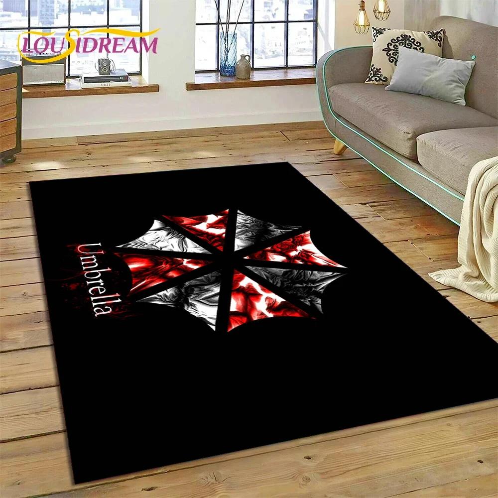 3D Игры Хоррор R-Resident Evil Ковер Игровой Коврик для Спальни Гостиной Домашний Декор Дивана, Детская Игра Большой Декор Напольный Коврик