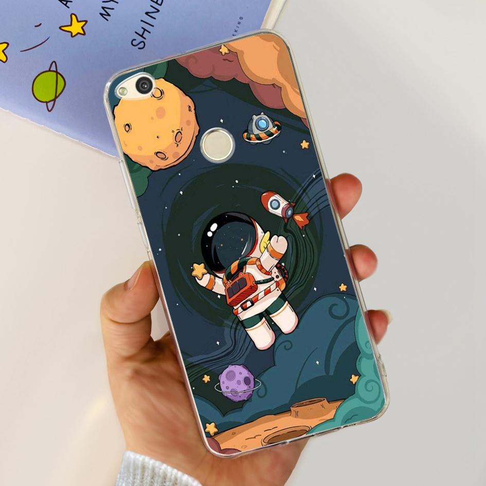 For Huawei P8 Lite 2017 Case P9 Lite 2017 Cover Fashion Marble Transparent Soft Bumper For Honor 8 Lite PRA-LX2 Nova Lite Covers