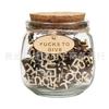 Funny Fuck Jar Gift – 100 Wooden Cutout Letter Pieces, Prank Birthday Gift for Him/Her, Novelty Desk Decor for Stress Relief